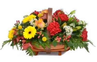 Fallen Leaves Basket