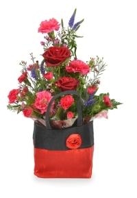 Bag of love arrangement