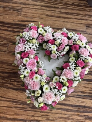 Pastel Open Heart   Large